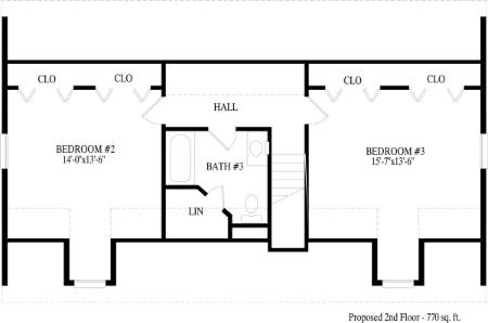 Chatham Modular Home Floor Plan Second Floor
